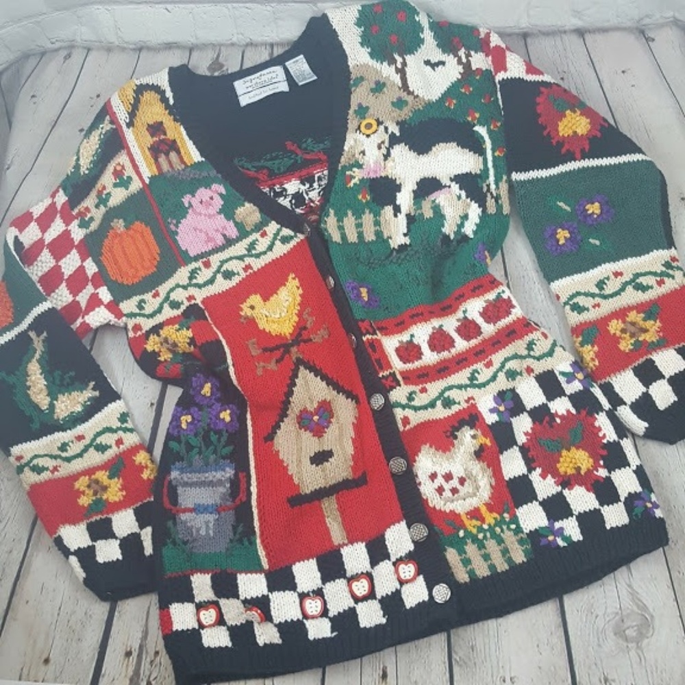 (L) Hand Knit Northern Isles Sweater